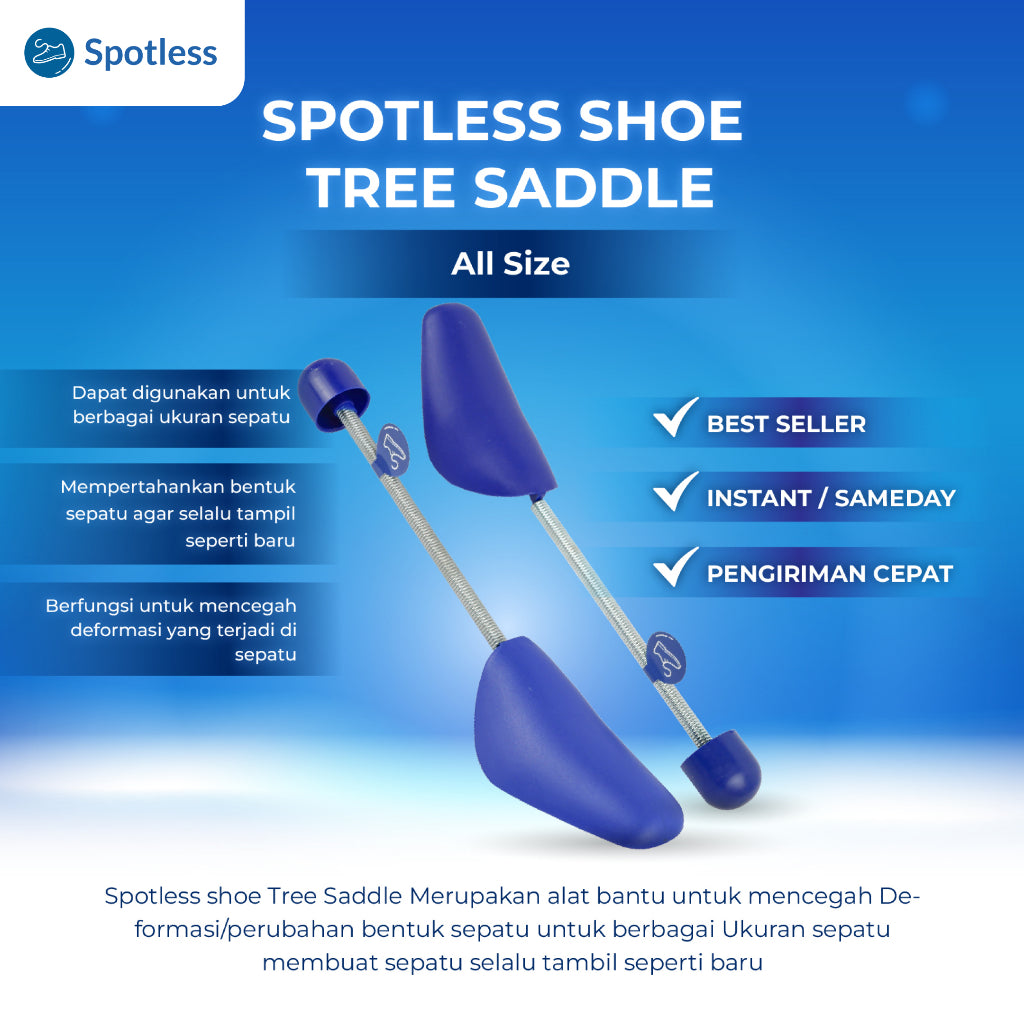 Spotless Shoe Tree Saddle Catokan Sepatu