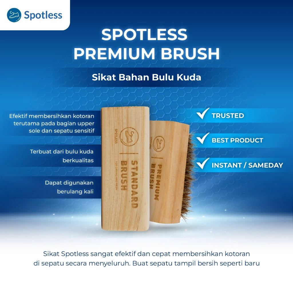 Sikat Sepatu Spotless Shoe Brush Pembersih Sepatu