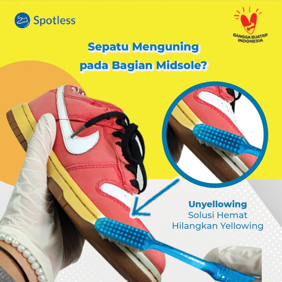 Spotless Starter Kit+Shoe Unyellowing – Pembersih & Pemutih Midsole