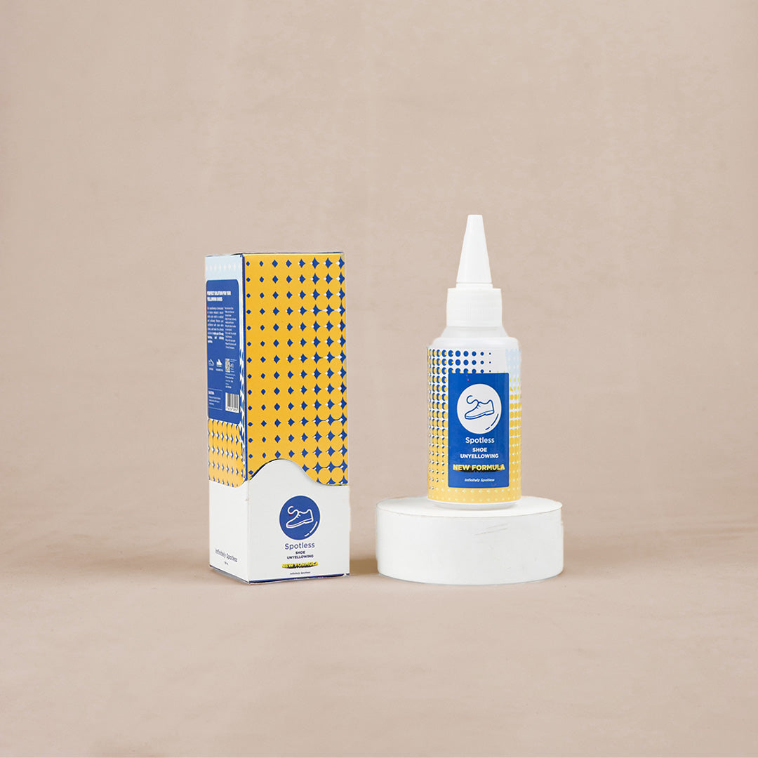 Spotless Shoe Unyellowing Penghilang Noda Kuning Pada Sepatu