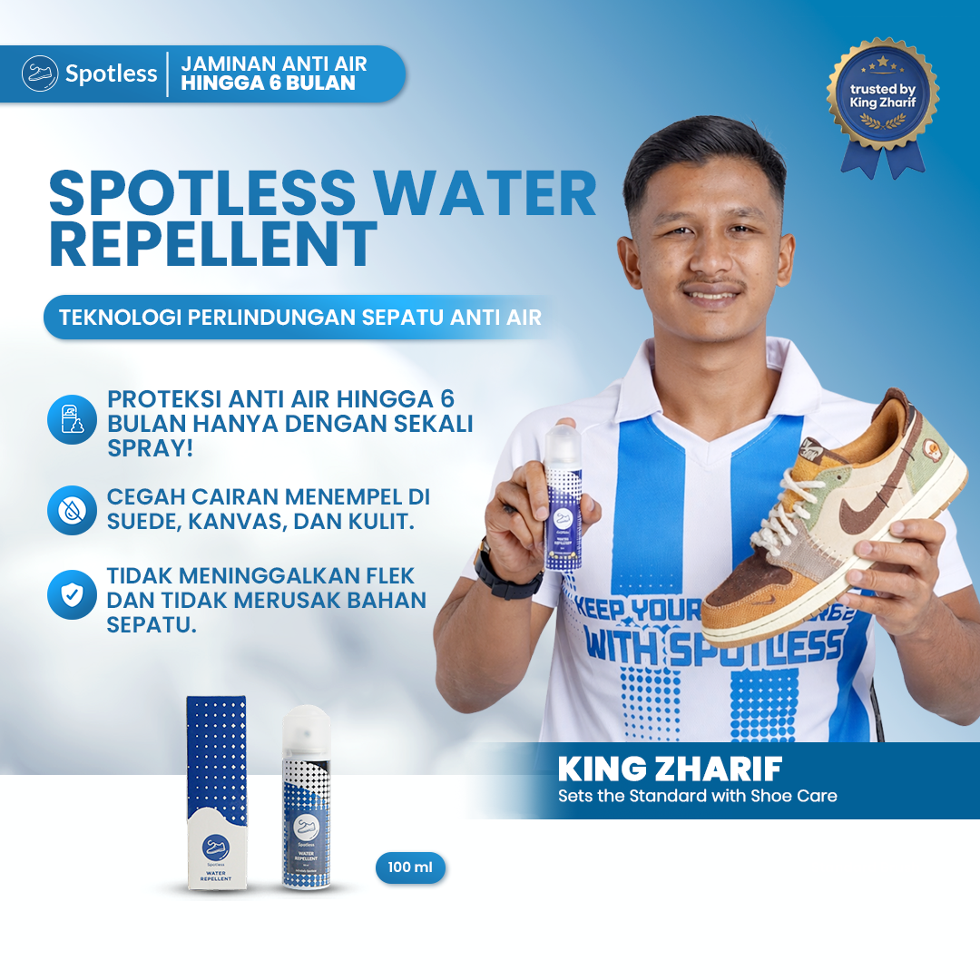 Spotless Shoe Water Repellent - Spray Sepatu Anti Air