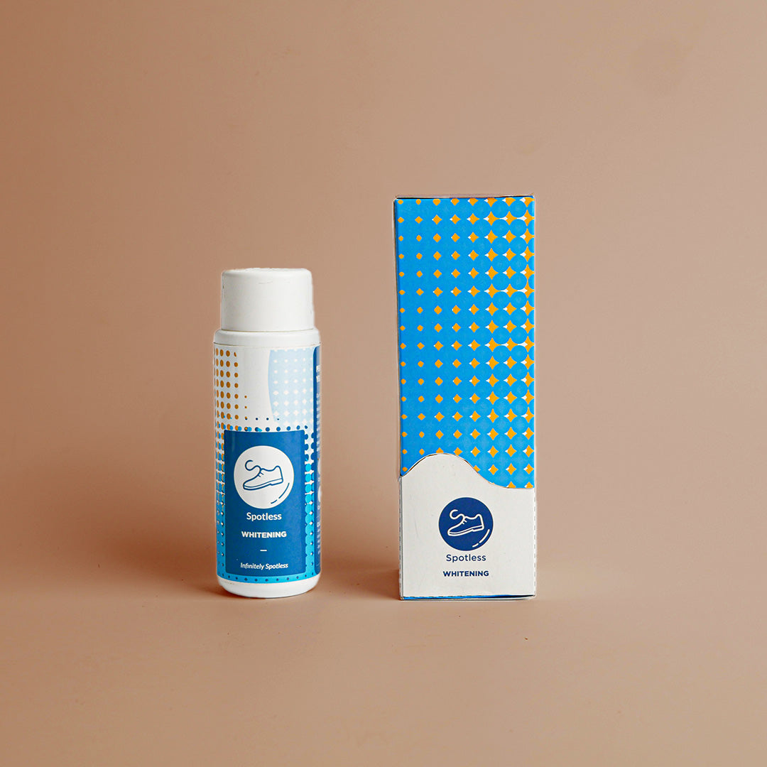 Spotless Whitening - Cairan Pemutih Penghilang Noda Kuning Sepatu dan Baju