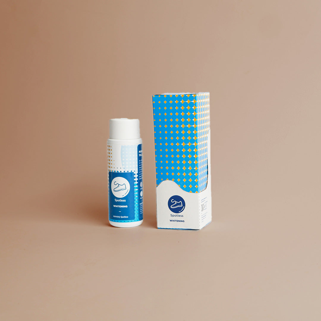Spotless Whitening - Cairan Pemutih Penghilang Noda Kuning Sepatu dan Baju
