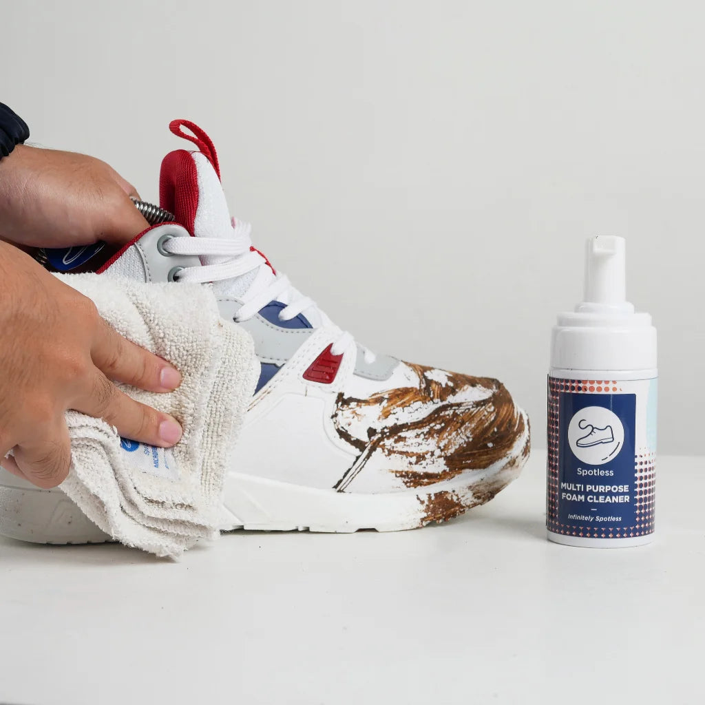 Spotless Multi Purpose Foam Cleaner Pembersih Kotoran & Noda Sepatu Tanpa Air