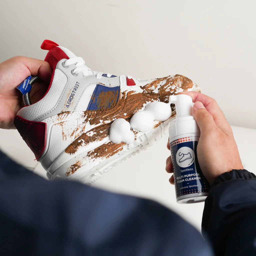 Spotless Multi Purpose Foam Cleaner Pembersih Kotoran & Noda Sepatu Tanpa Air