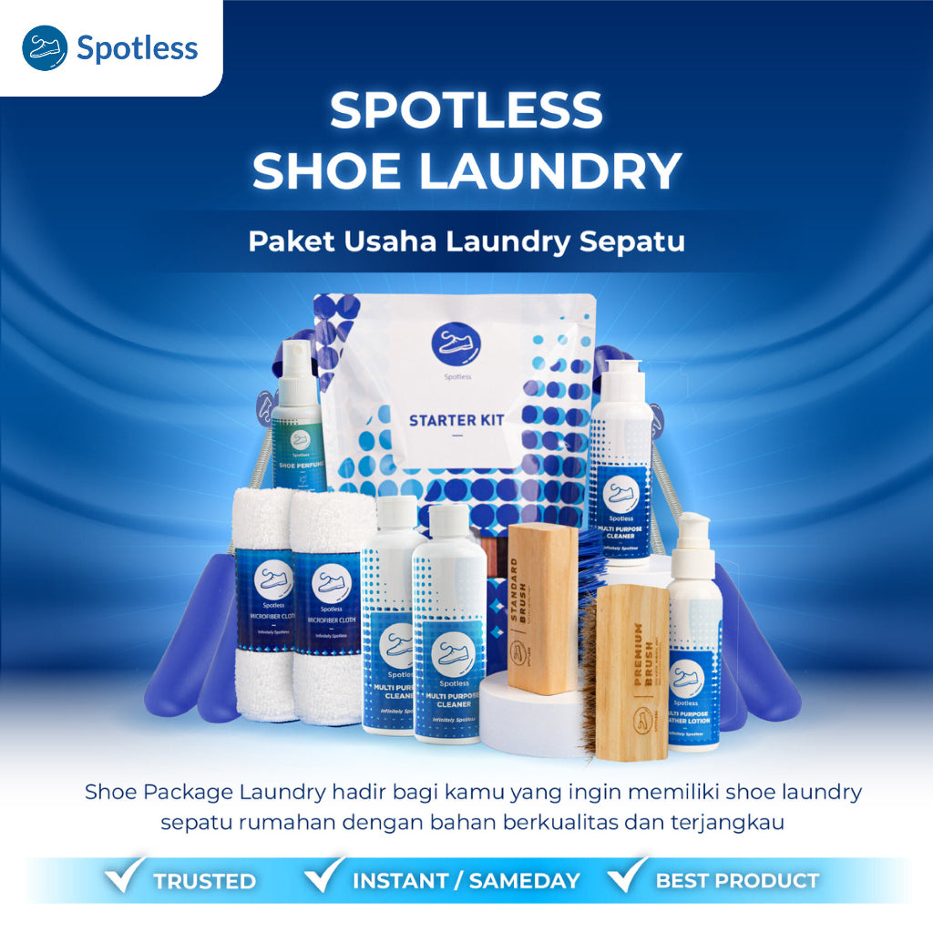 Spotless Shoe Laundry Package - Paket Laundry Sepatu