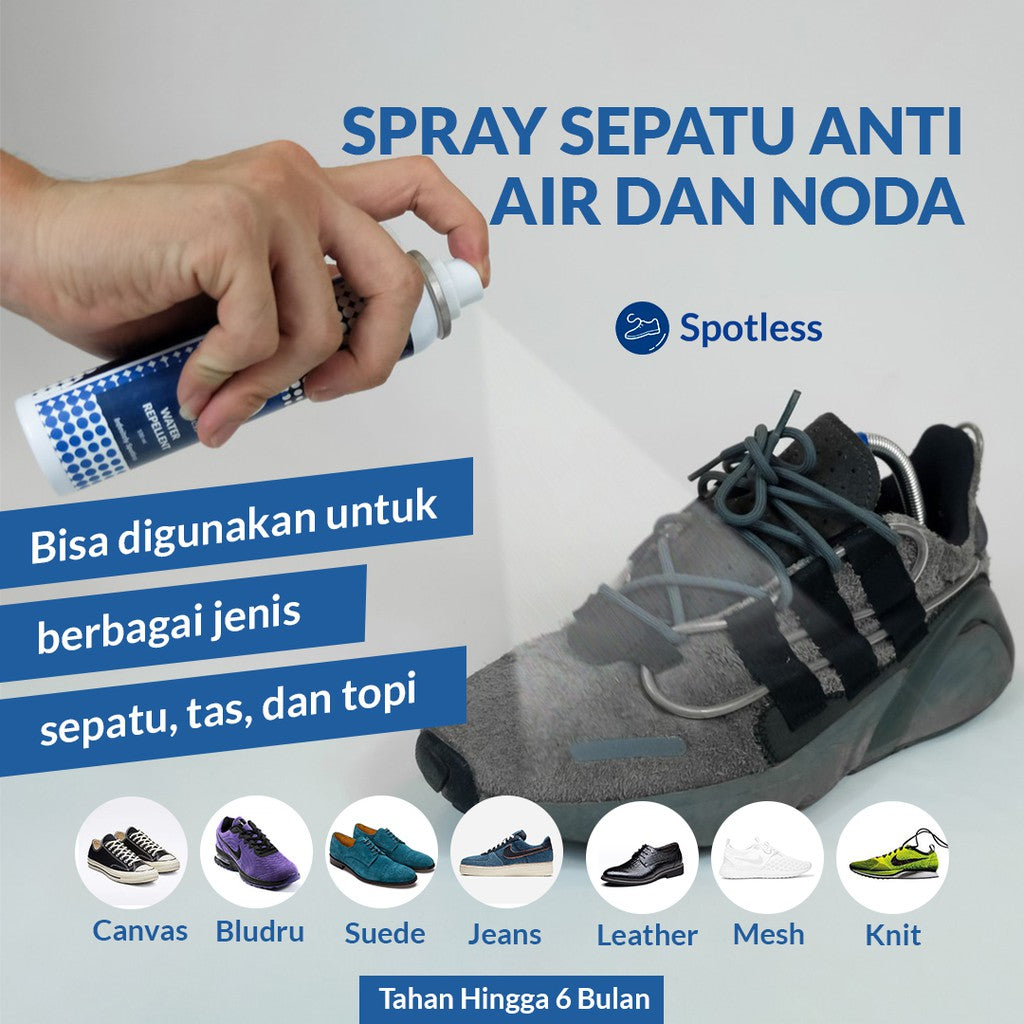 Spotless Shoe Water Repellent - Spray Sepatu Anti Air