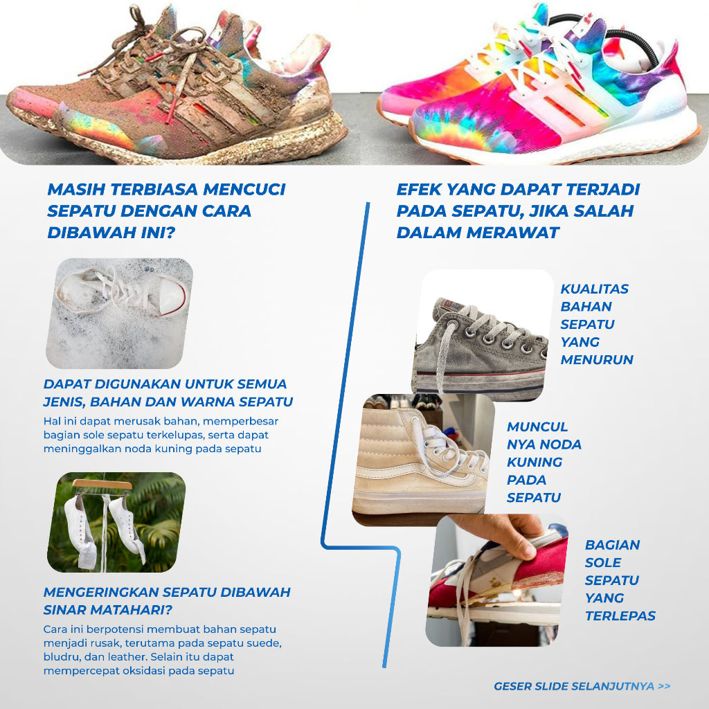 Spotless Shoe Laundry Package - Paket Laundry Sepatu