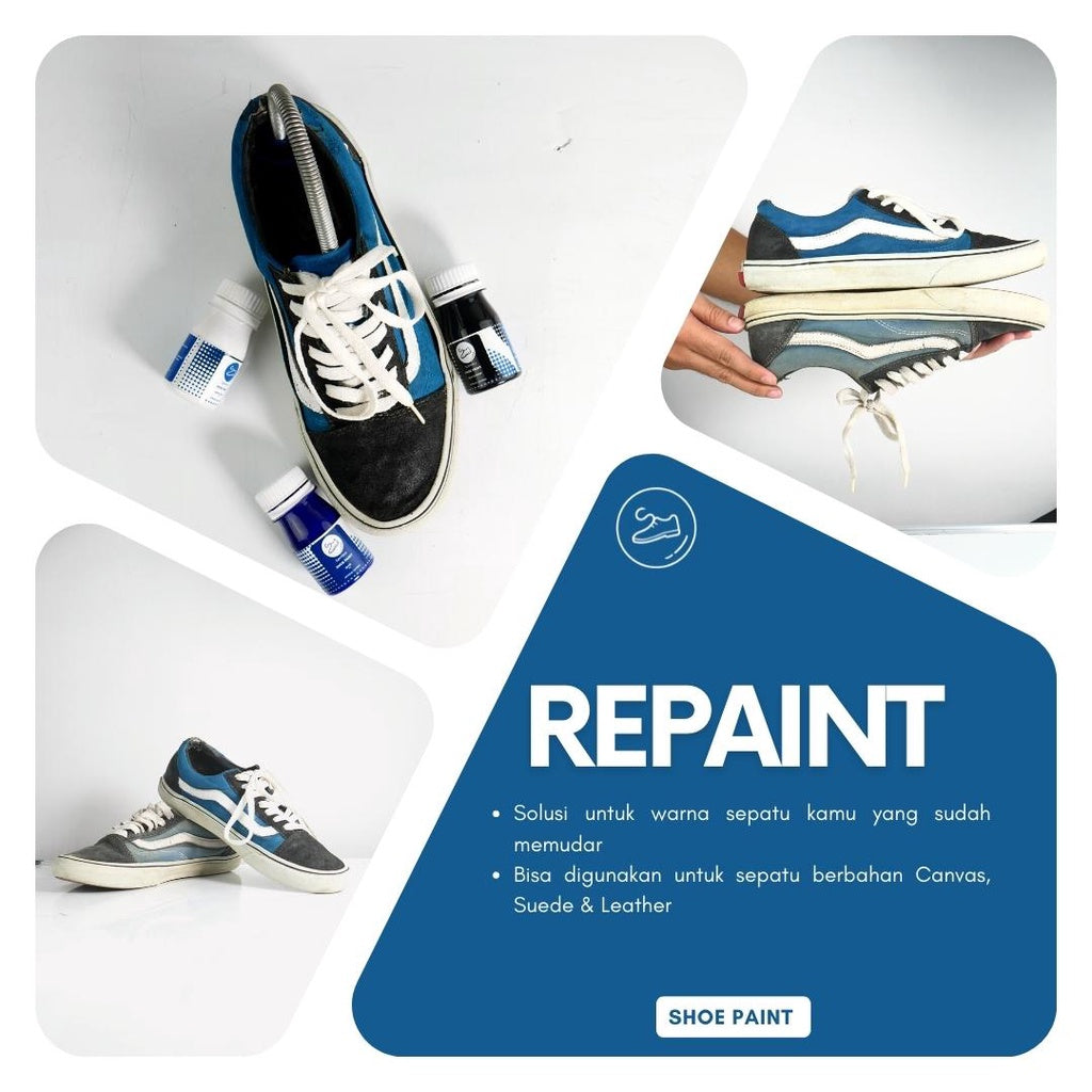 Spotless Shoe Paint - Cat Sepatu / Cat Tas Leather Paint / Midsole