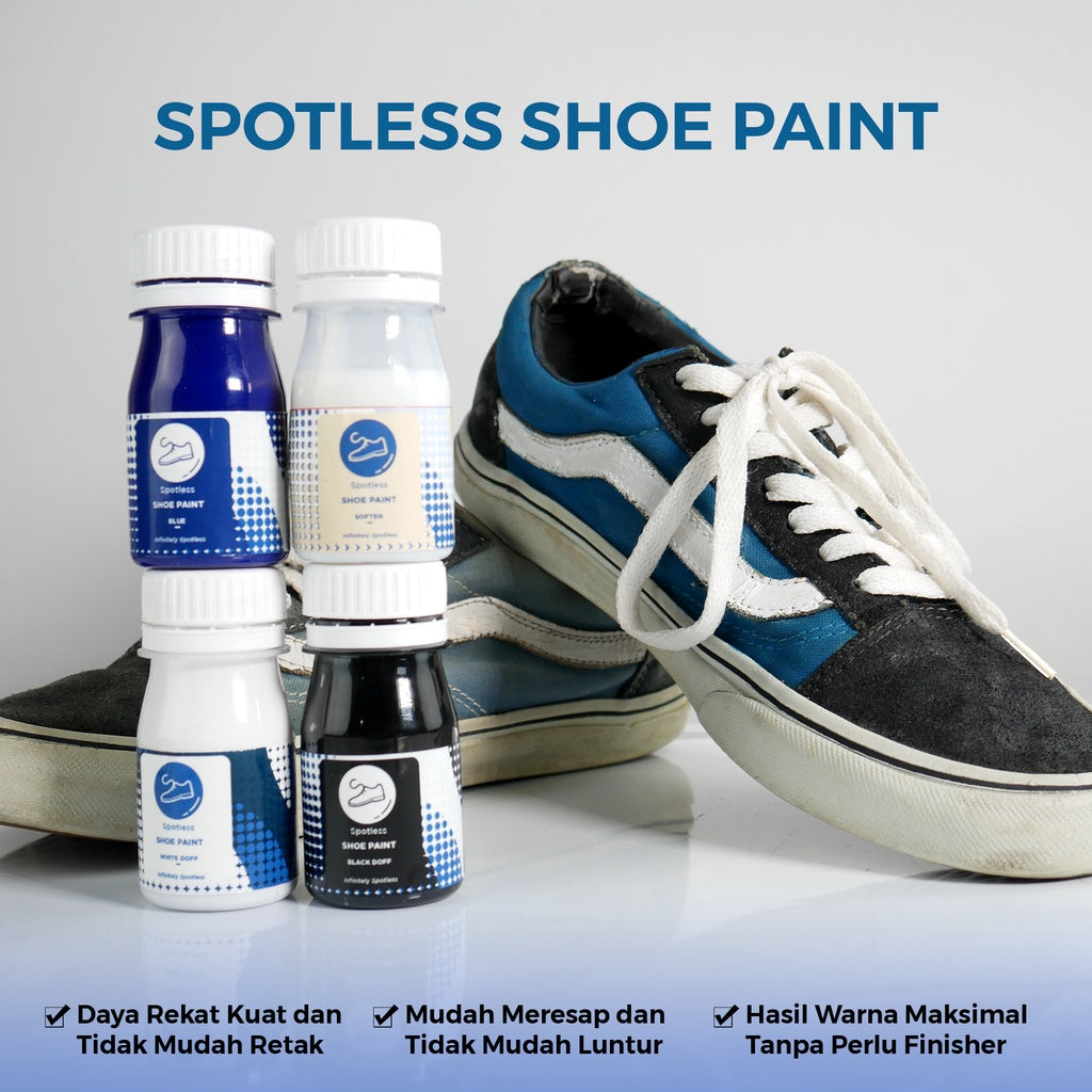 Spotless Shoe Paint - Cat Sepatu / Cat Tas Leather Paint / Midsole