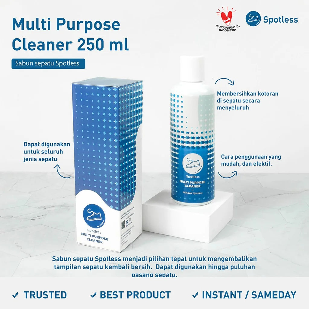 Spotless Sabun Cuci Sepatu Shoe Cleaner - Cairan Pembersih Sepatu Kotor