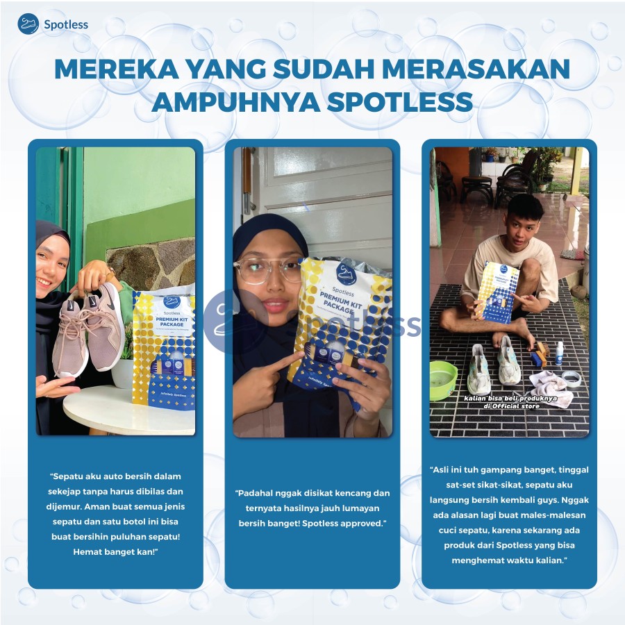 Spotless Shoe Glue Lem Sepatu Daya Rekat Kuat & Tahan Lama