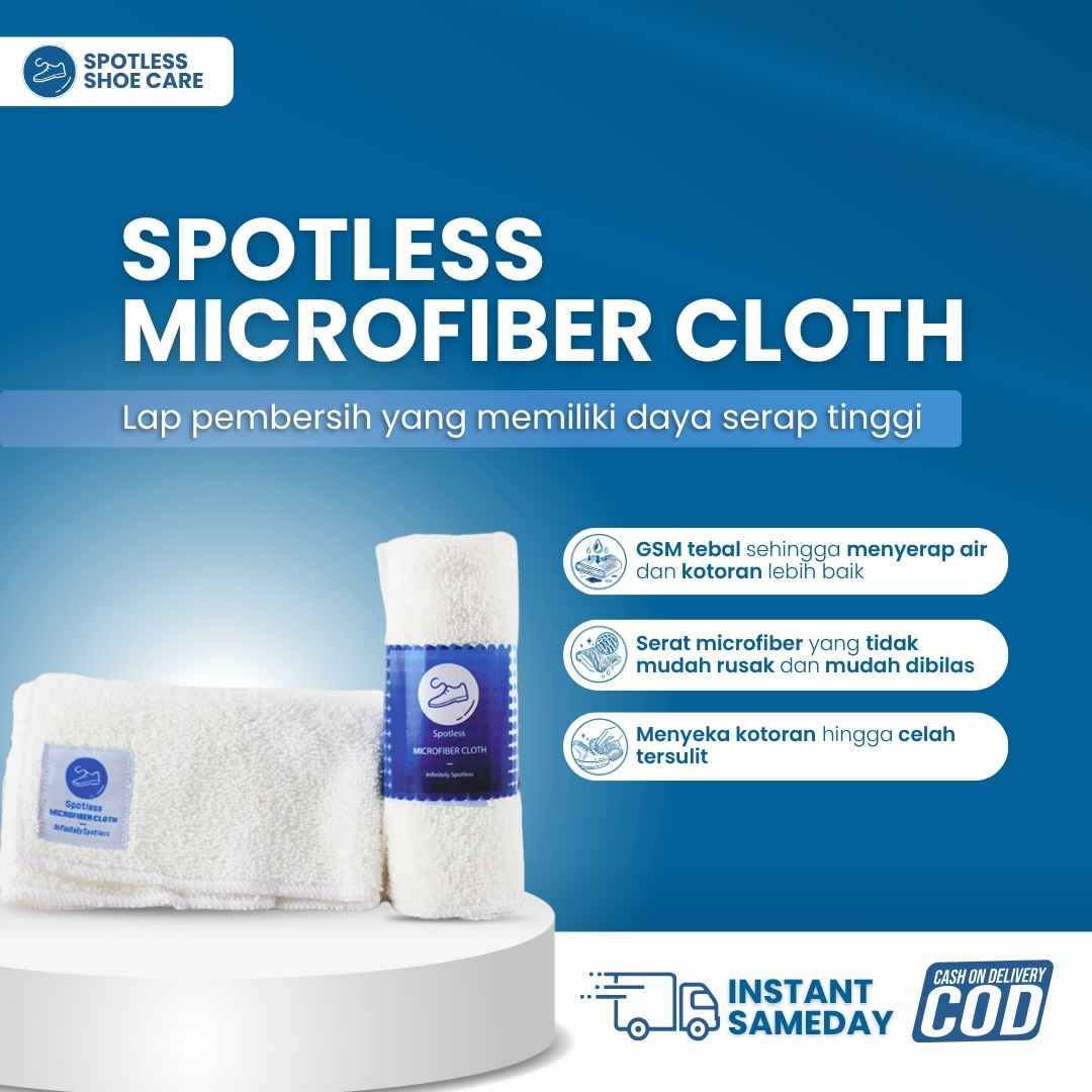Spotless Microfiber Cloth Lap Handuk Sepatu