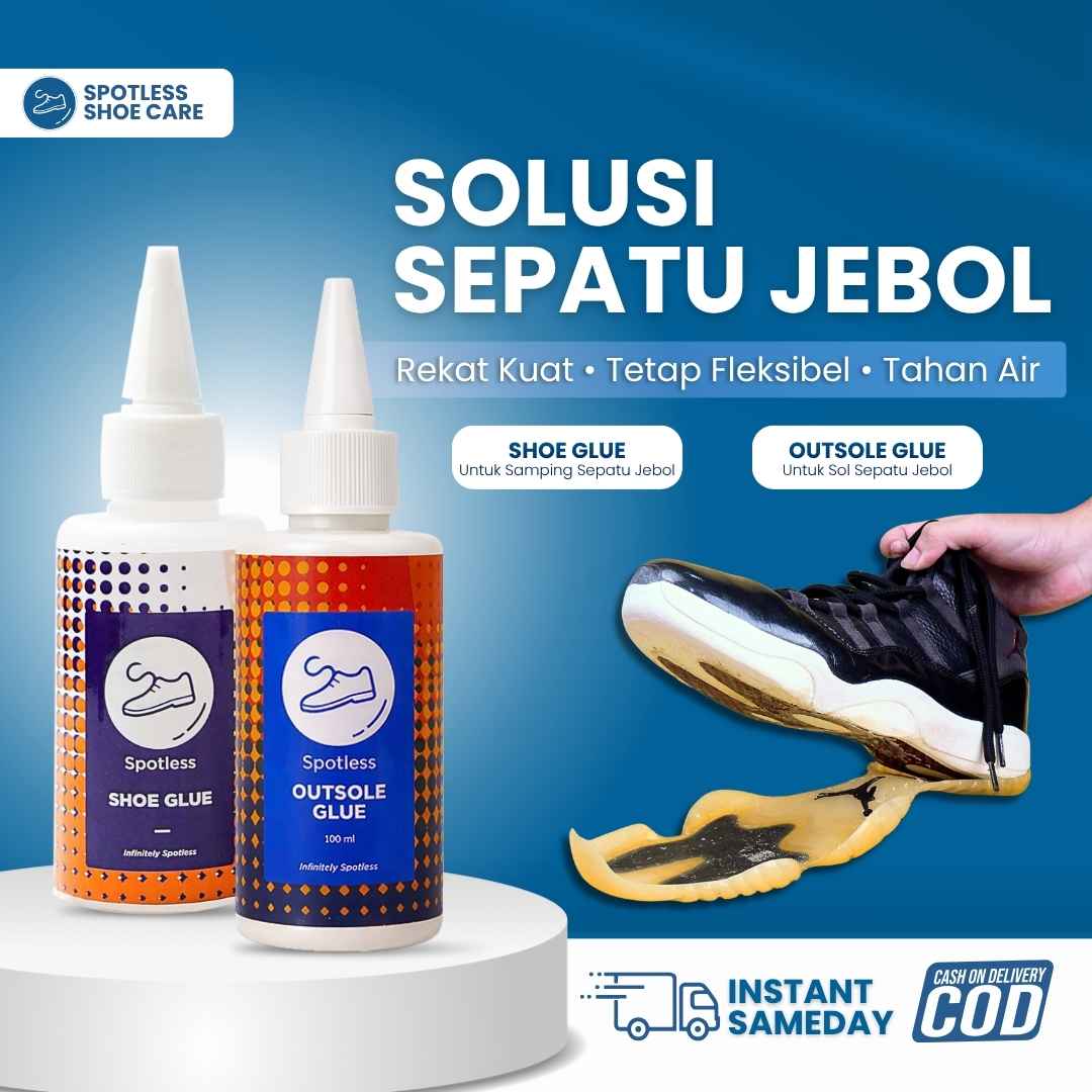 Spotless Shoe Glue Lem Sepatu Daya Rekat Kuat & Tahan Lama