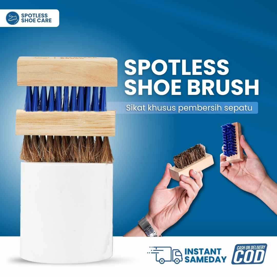 Sikat Sepatu Spotless Shoe Brush Pembersih Sepatu