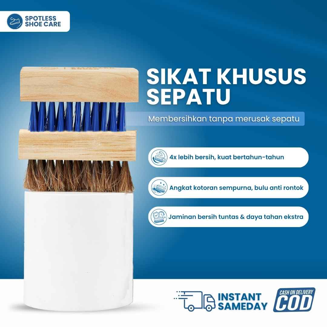 Sikat Sepatu Spotless Shoe Brush Pembersih Sepatu